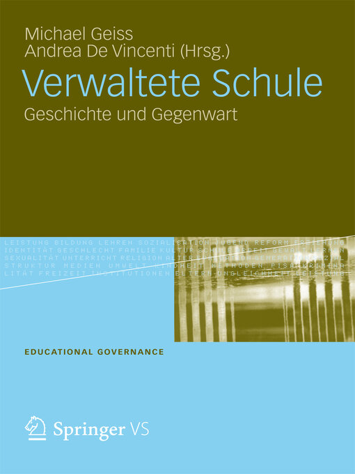 Title details for Verwaltete Schule by Michael Geiss - Available